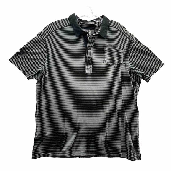 G-Star Raw Polo Shirt Youth 2XL Black Stripped Golf Travel Outdoors Stretch Boys - Picture 2 of 13